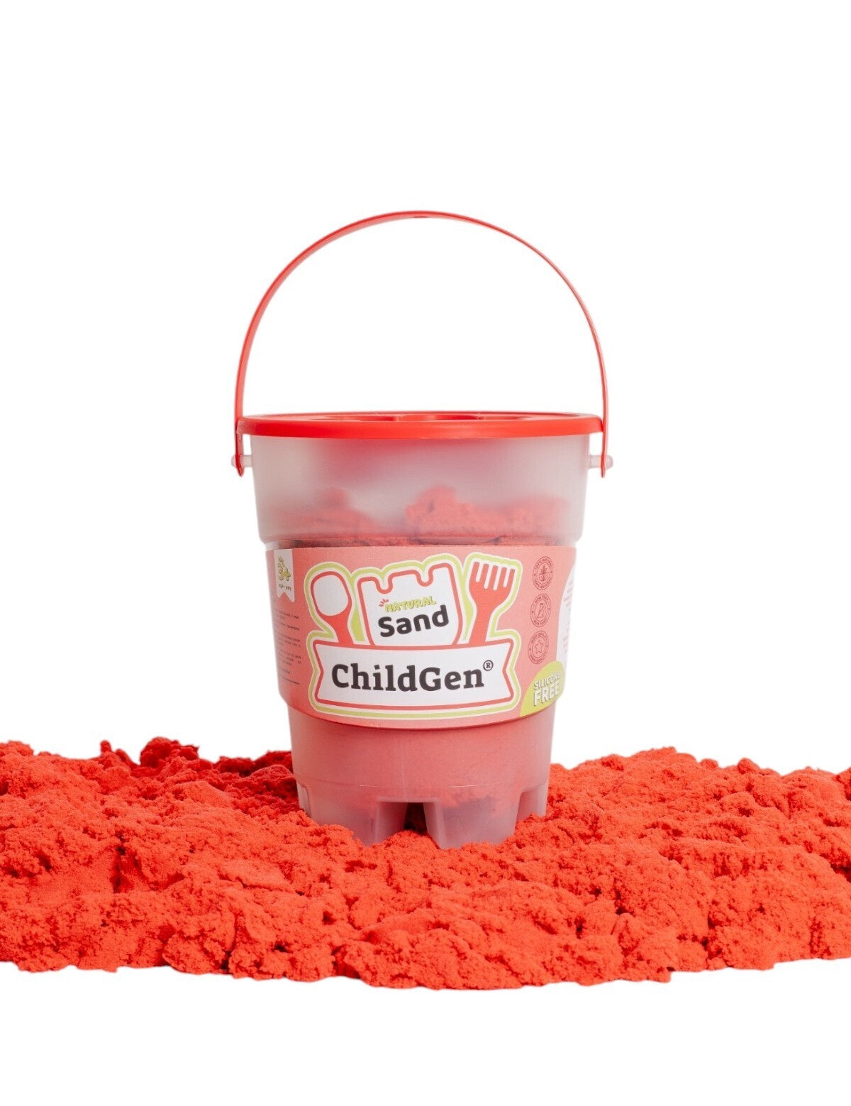 ChildGen| Magical sand 500gr | Rood