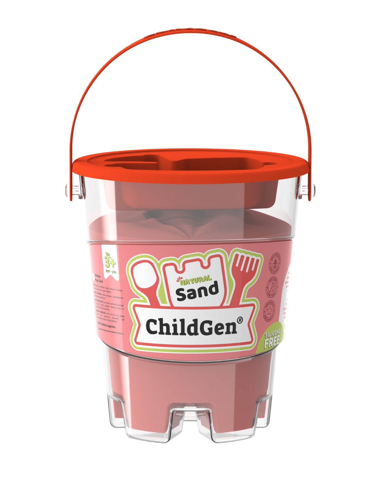 ChildGen| Magical sand 500gr | Rood