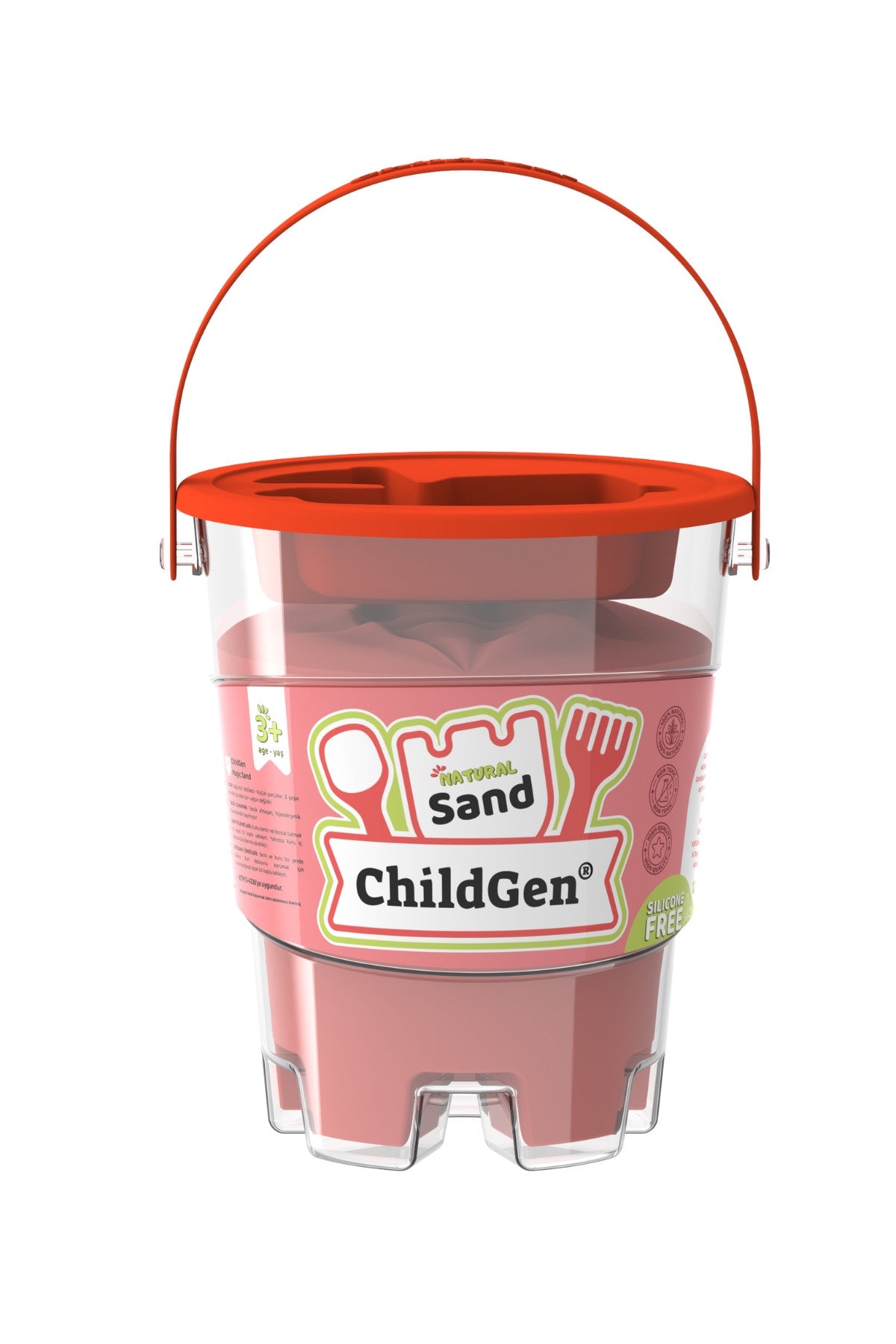 ChildGen| Magical sand 500gr | Rood