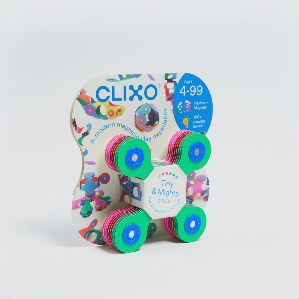 Clixo | Tiny & Mighty rainbow - 9 stuks