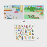 Djeco | Creeeren met stickers | Fanfare