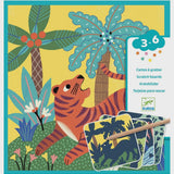 Djeco | Kraskaarten | Grote dieren