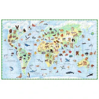 Djeco | Observatie puzzel - Dieren van de wereld 100 stuks