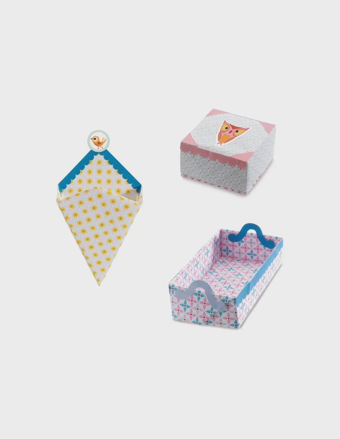 Djeco | Origami | 3 kleine doosjes