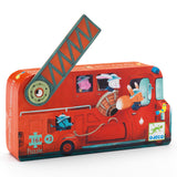 Djeco | Puzzel Brandweerwagen - 16 stuks