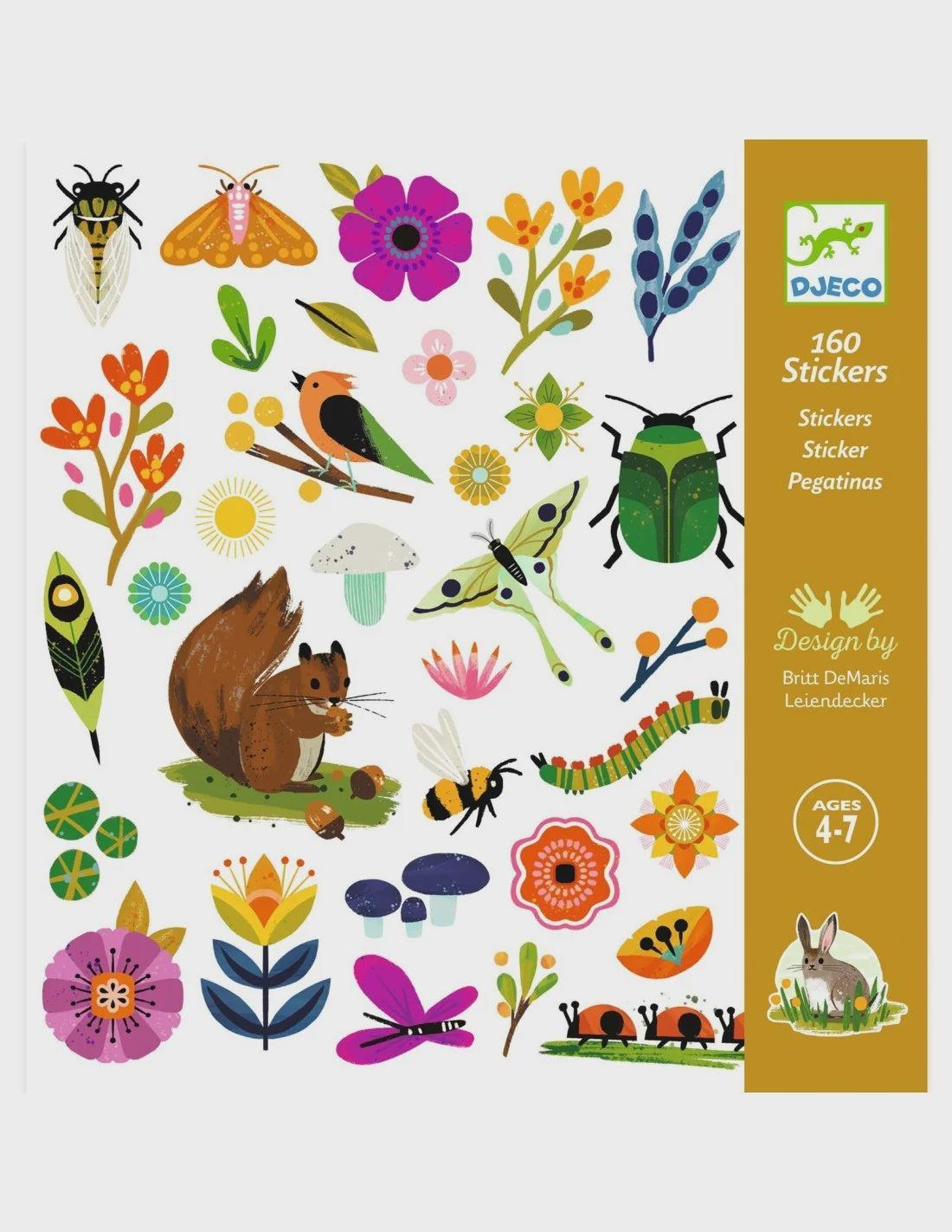 Djeco | Stickers Tuin