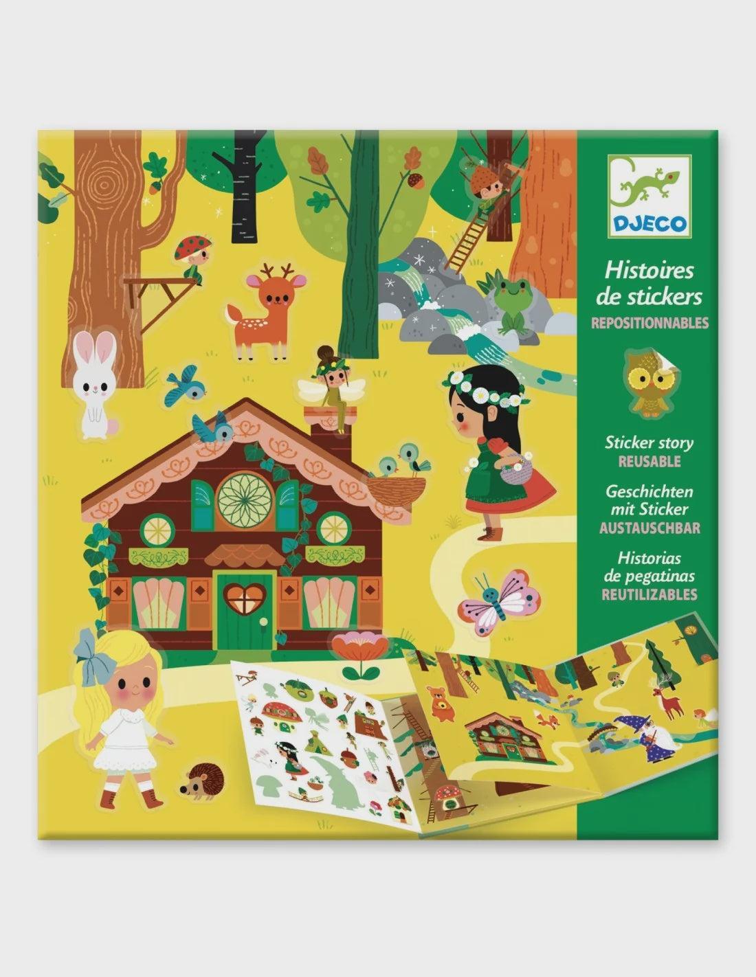 Djeco | Stickerverhalen | Toverbos