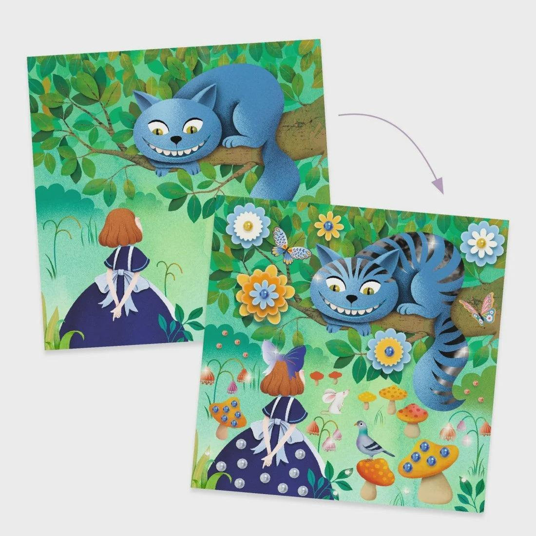 Djeco | Verhalen versieren | In Wonderland