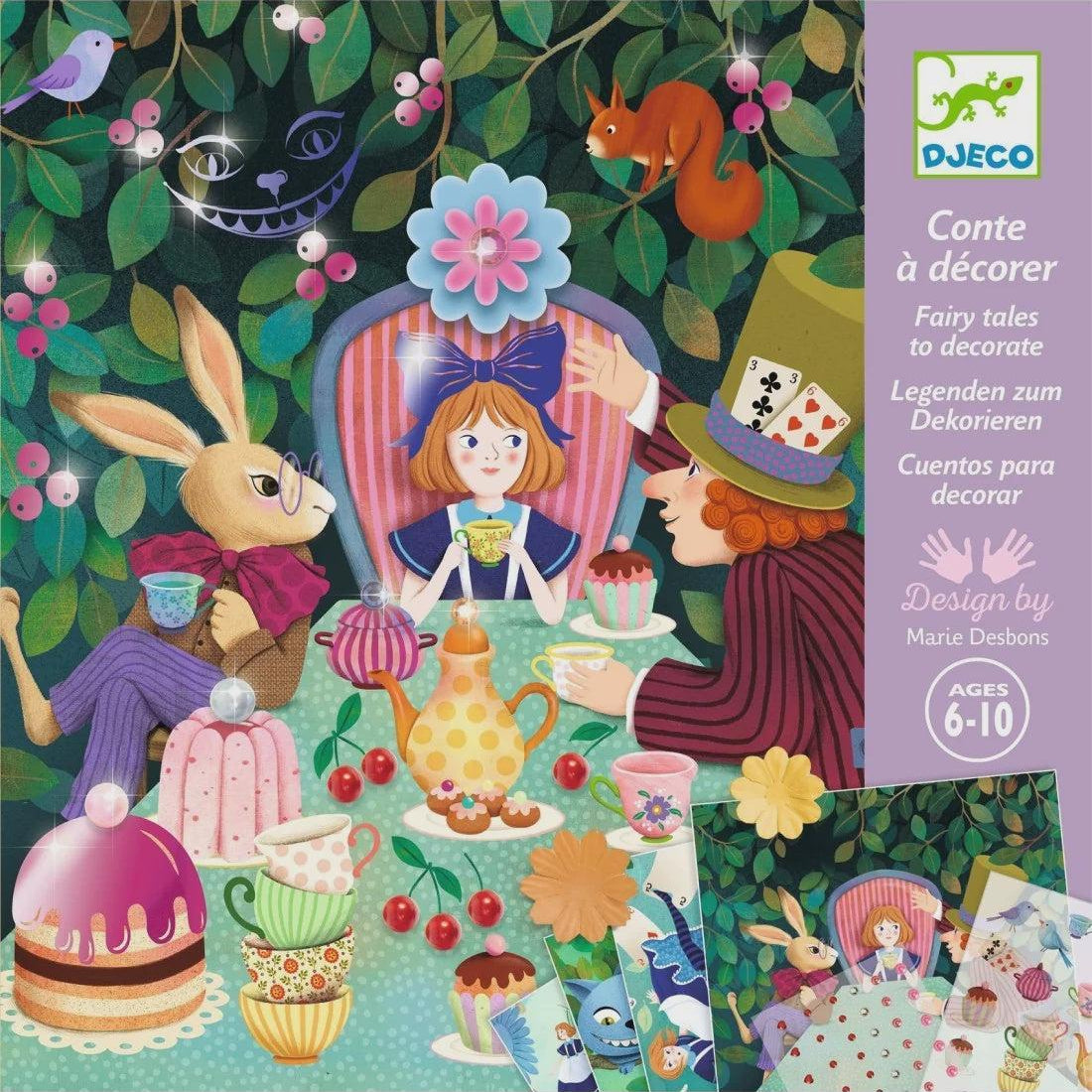 Djeco | Verhalen versieren | In Wonderland