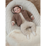 Feetje | Romper AOP | Taupe melange
