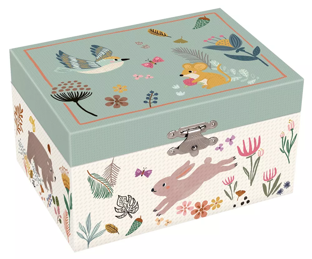 Egmond toys | Muziekdoos - vogel en muis