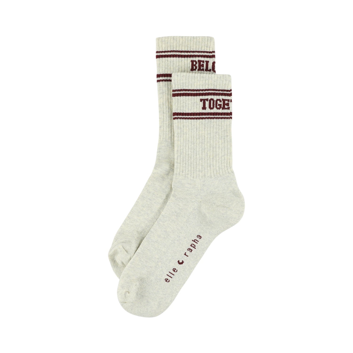 Ella and Rapha | Belong Together kids socks | Grey