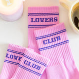 Elle and rapha | Lovers club Socks | Pink