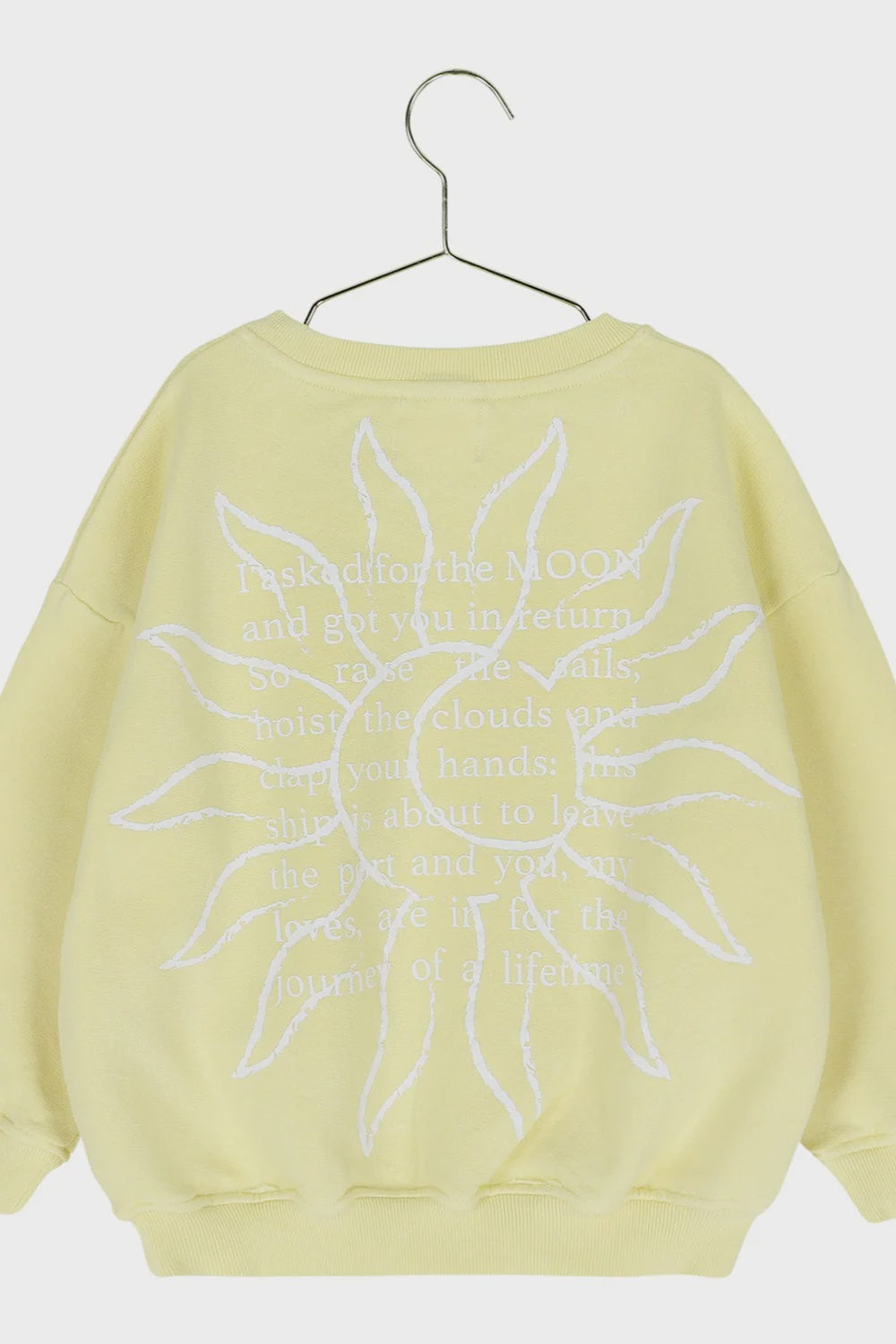 Elle and rapha | Sweater little sun x moon butter yellow