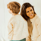 Elle and rapha | Sweater little sun x moon butter yellow