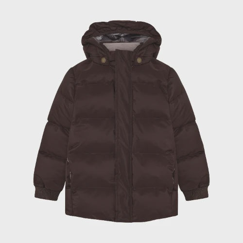 En Fant | Jacket quilt solid | Coffee Bean