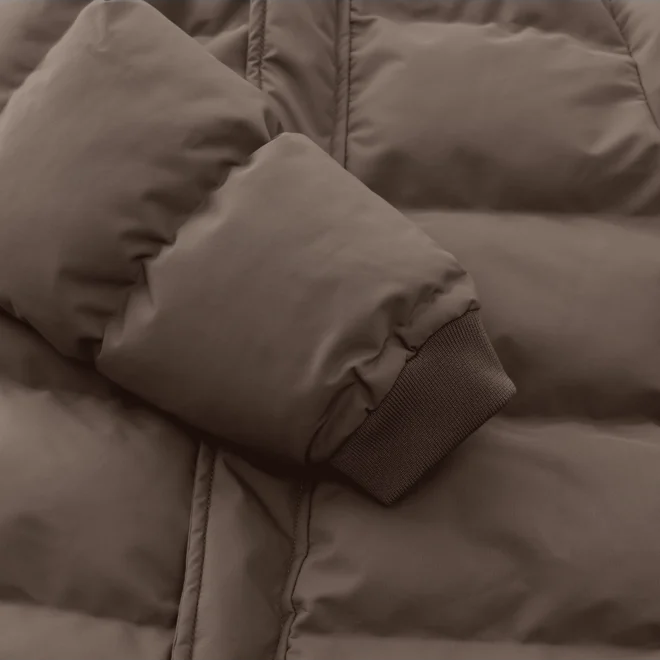 En Fant | Jacket quilt solid | Pine Bark