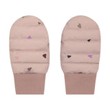 En Fant | Waterproof mittens AOP | Adobe Rose