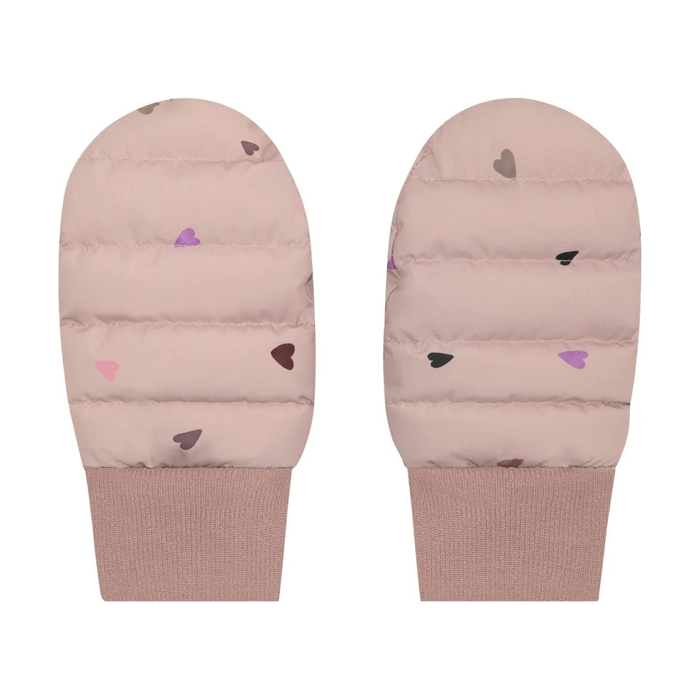 En Fant | Waterproof mittens AOP | Adobe Rose