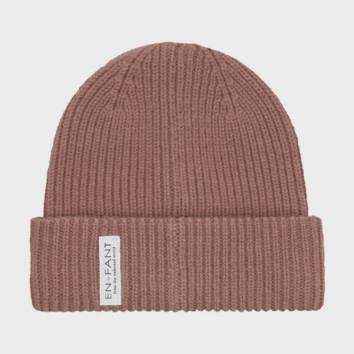 Enfant | Beanie with lining | Burlwood