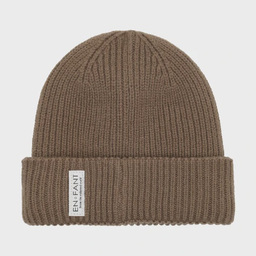 Enfant | Beanie with lining | Pine Bark