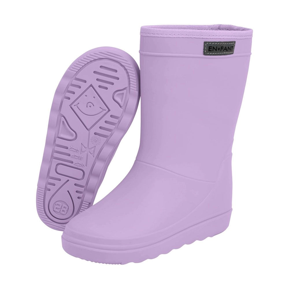Enfant | Rain boots solid- lavender