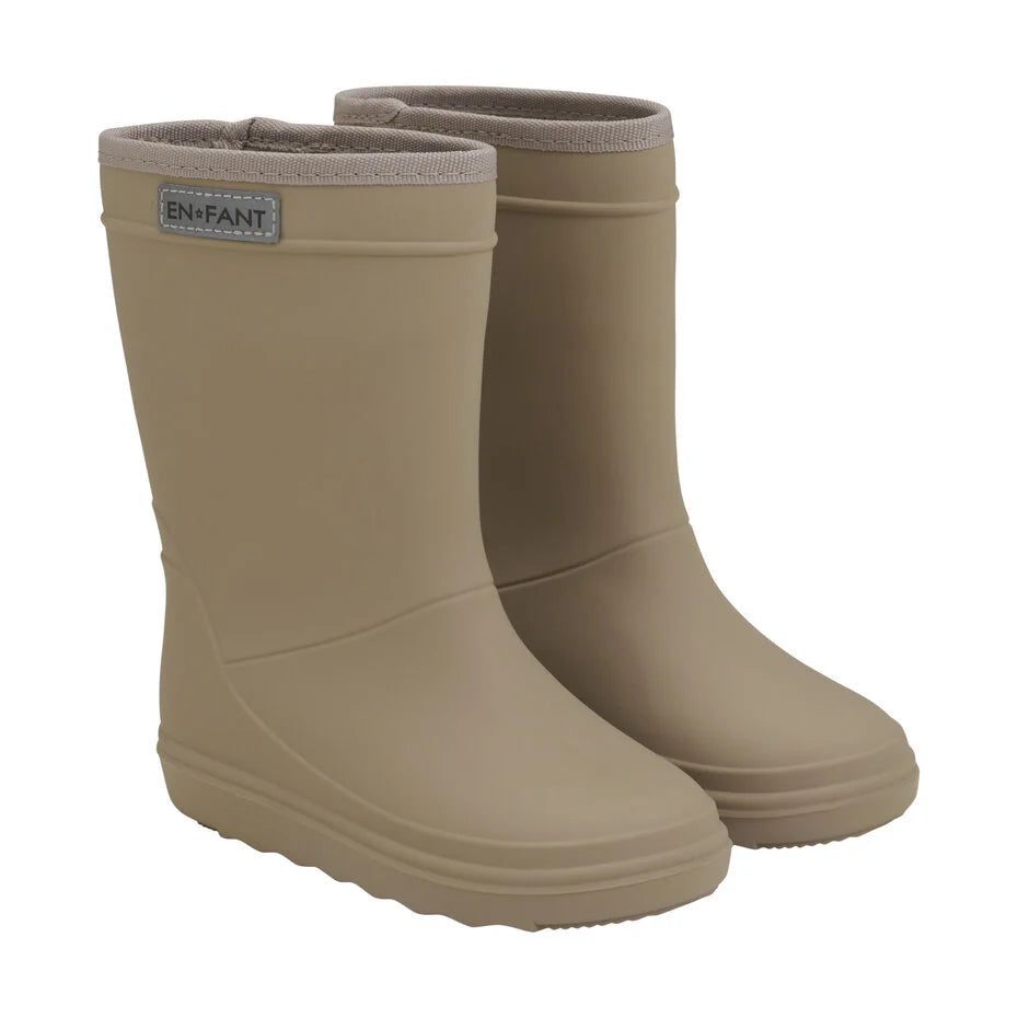 Enfant | Rain boots solid portabella