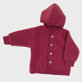 Engel | Hooded jacket - Jasper melange