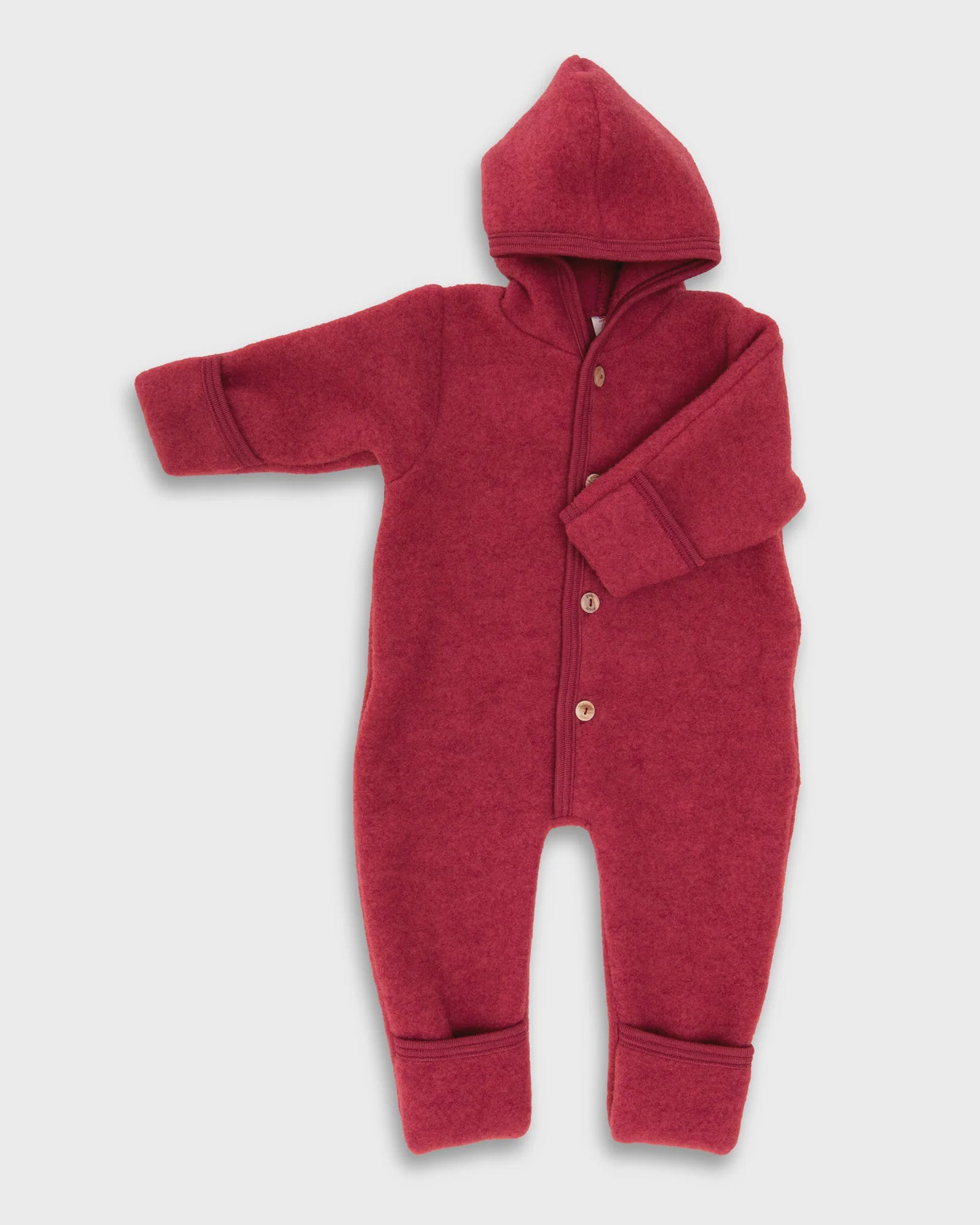 Engel | Hooded overall - Jasper melange