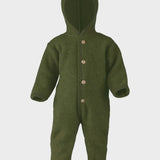 Engel | Hooded overall - Reed melange