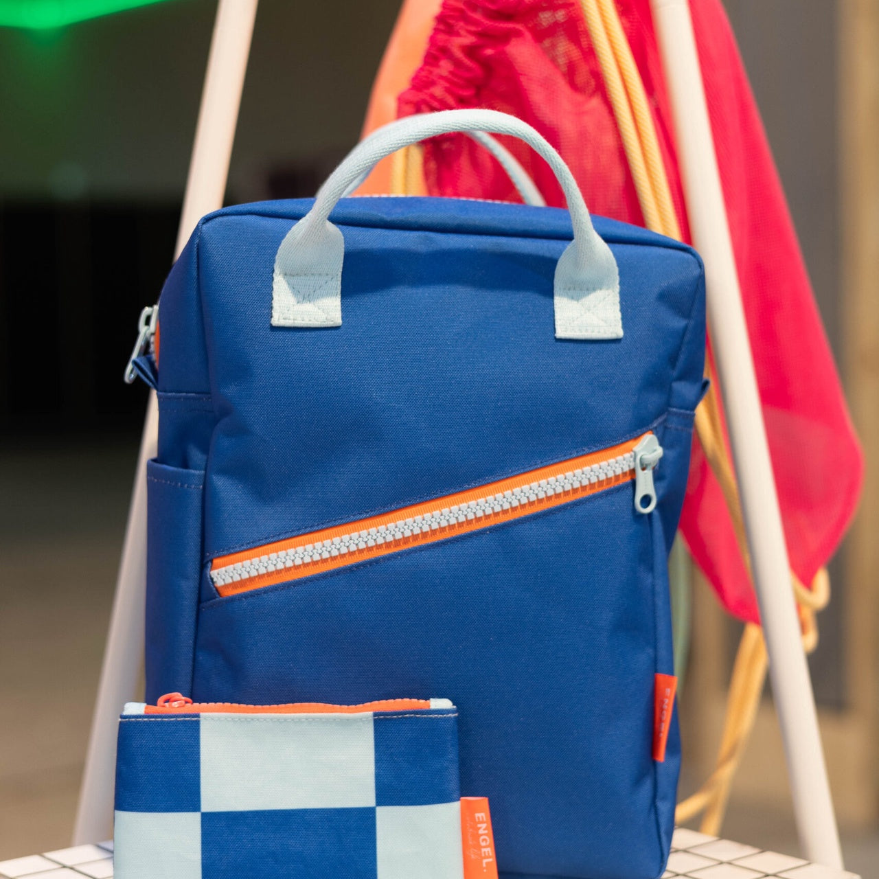 Engel. | Rugzak Medium | blue wave