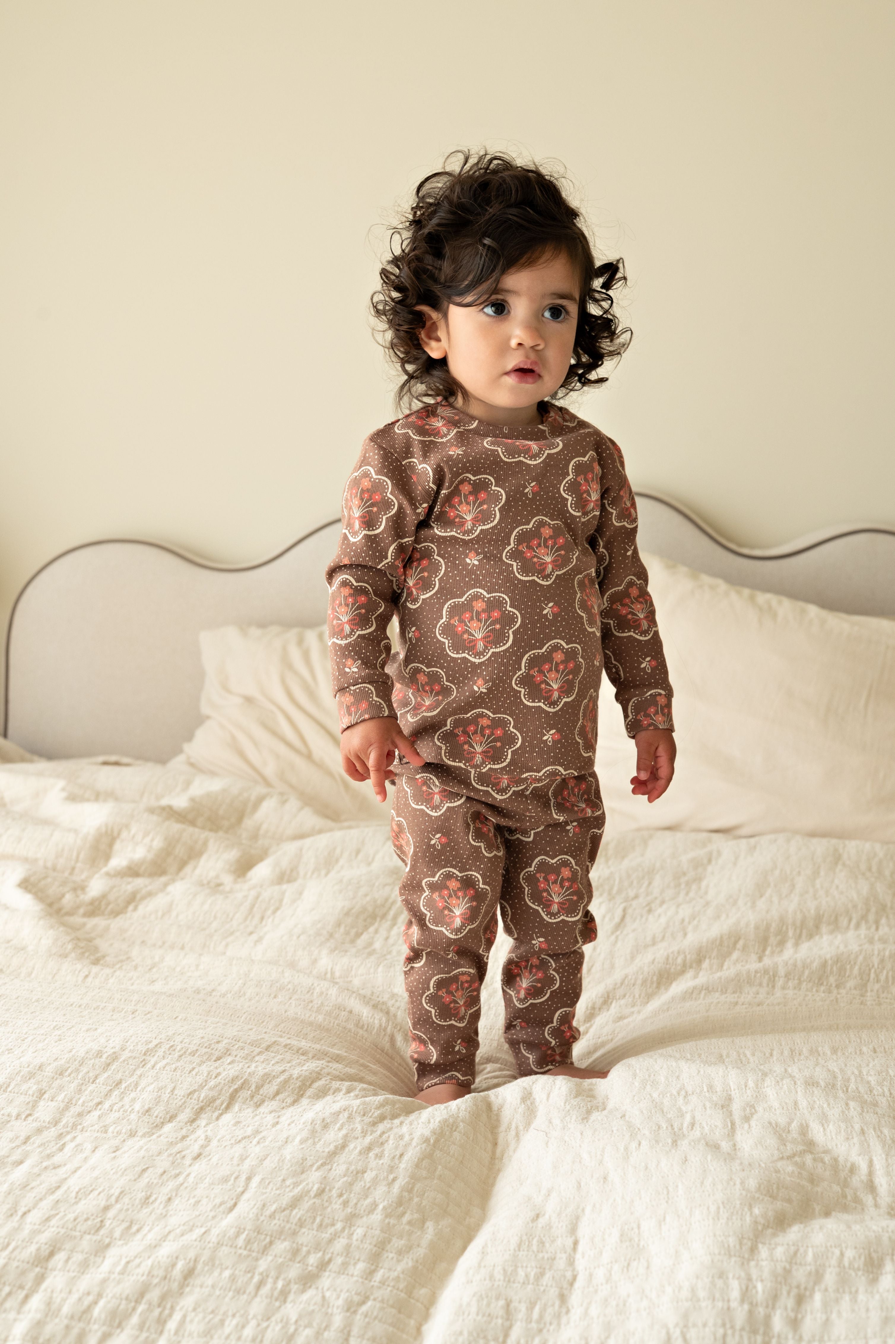 Feetje | Premium Sleepwear Maddie Medallion pyjama | Bruin