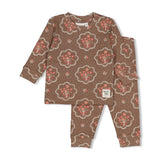 Feetje | Premium Sleepwear Maddie Medallion pyjama | Bruin