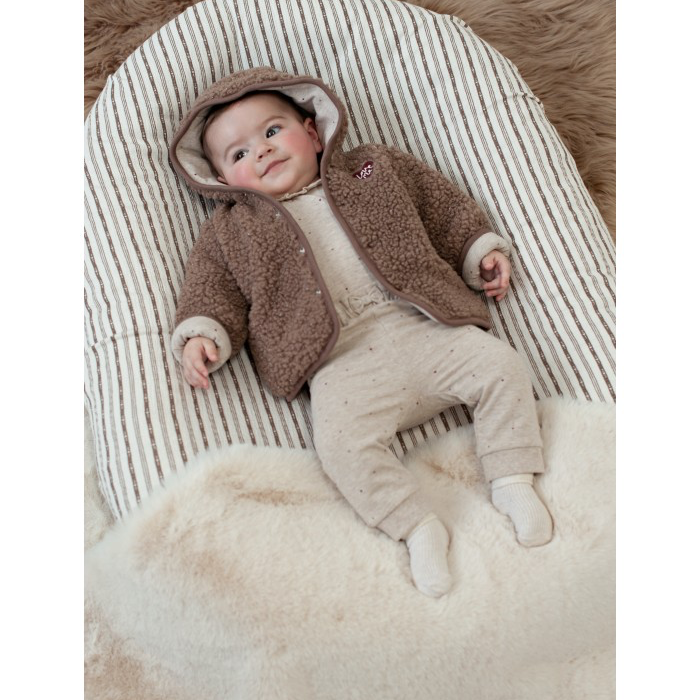 Feetje | Romper AOP | Taupe melange
