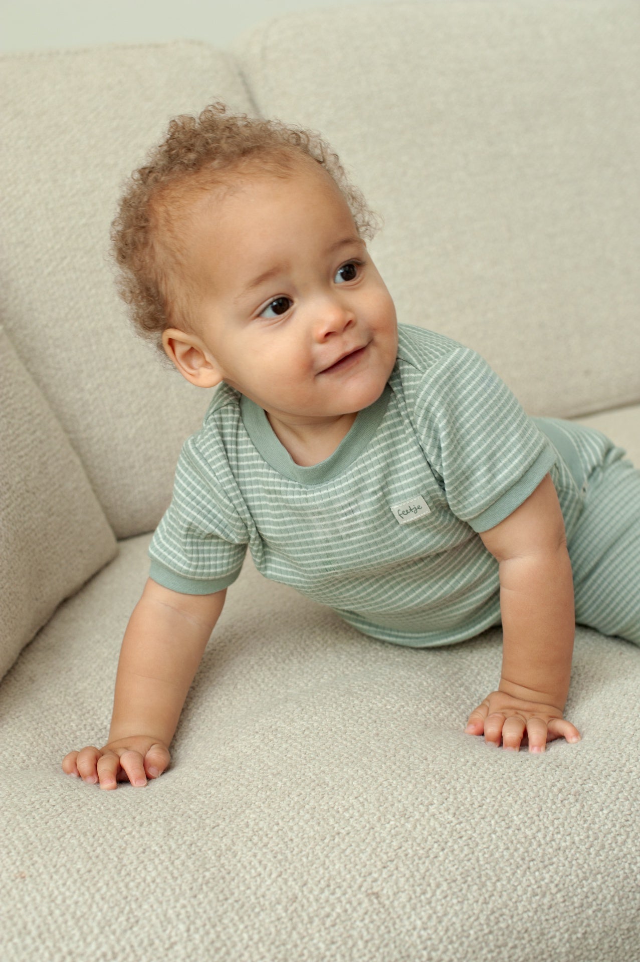 Feetje | Summer Special wafel baby | Sea green