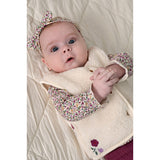 Feetje | Teddy gilet met borduursels | Creme