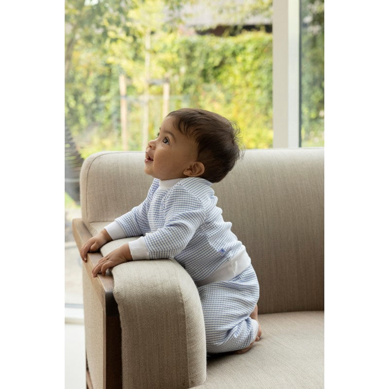 Feetje | Wafelpyjama baby | Blauw
