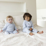 Feetje | Wafelpyjama baby | babyblauw