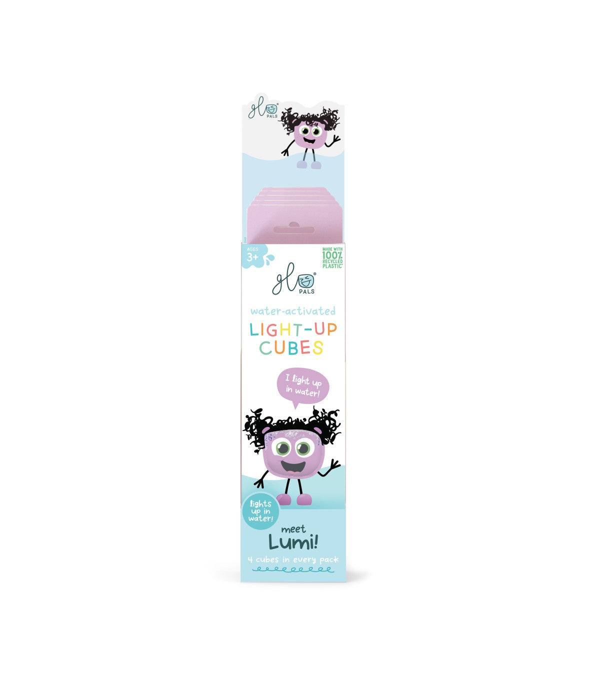 Glo pals | Light up cups | Lumi 4pc