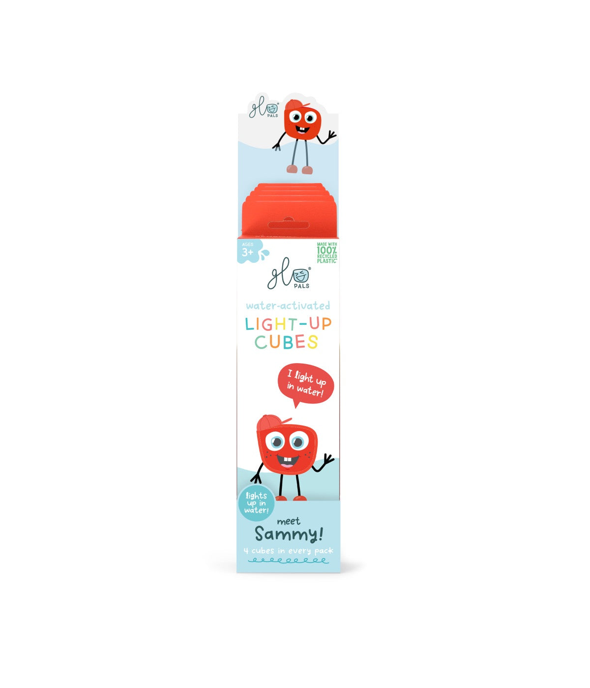 Glo pals | Light up cups Sammy 4pc