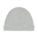 Gray Label | Baby Beanie GOTS | stone gray - cream