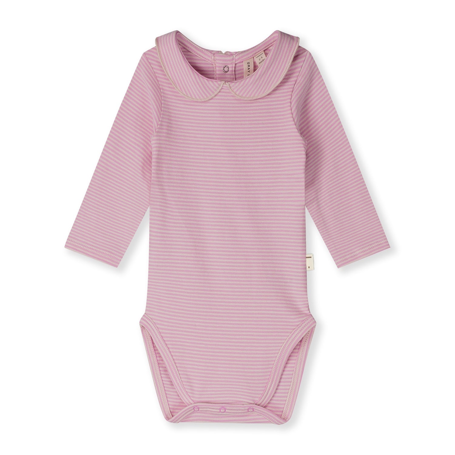Gray Label | Baby Collar Onesie GOTS | bubblegum - cream