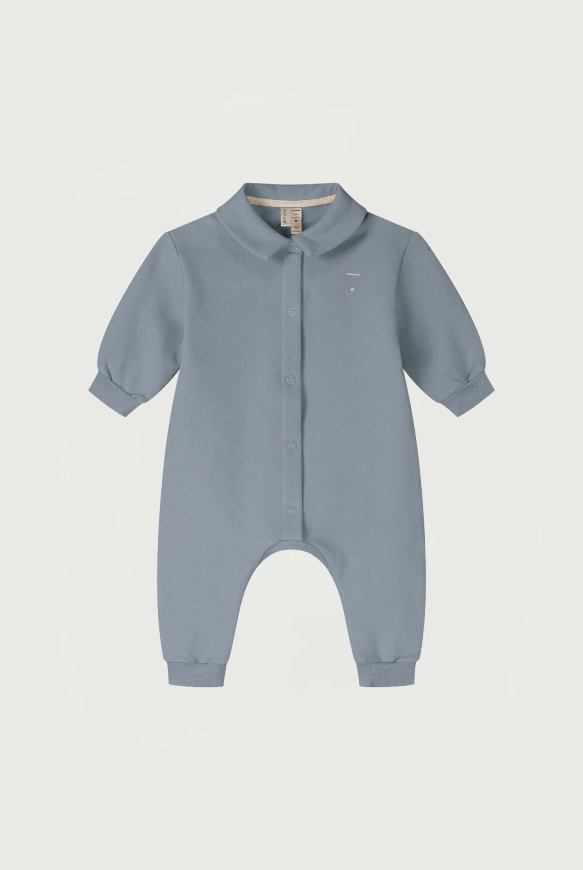 Gray Label | Baby Collar Suit GOTS | stone gray