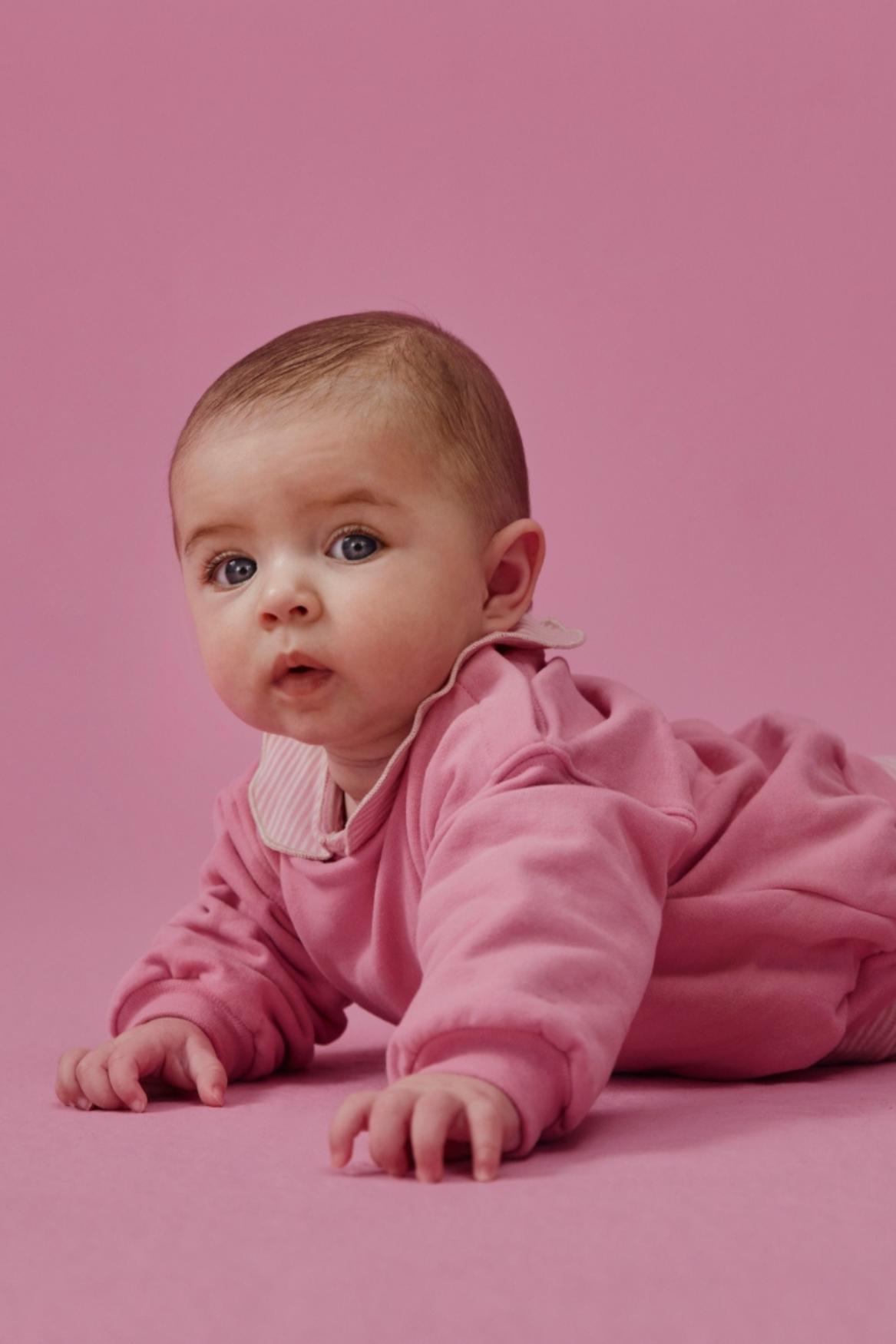 Gray Label | Baby Dropped Shoulder sweater GOTS | bubblegum