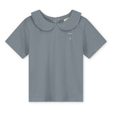 Gray Label | Baby collar tee GOTS stone grey