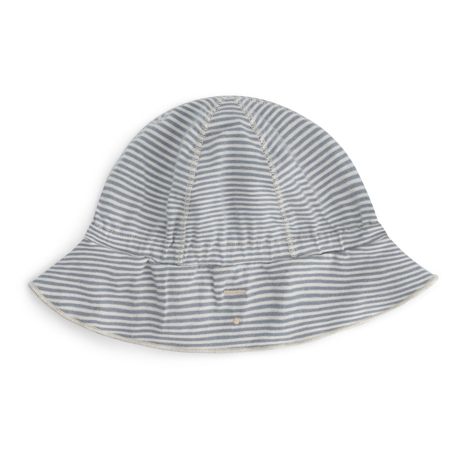 Gray Label | Baby sun hat | GOTS stone grey - cream