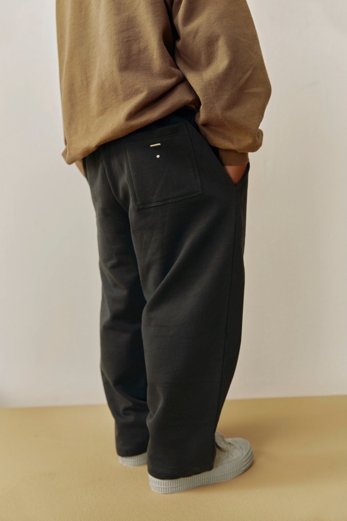 Gray Label | Baggy Oversized Trousers GOTS | Pirate black