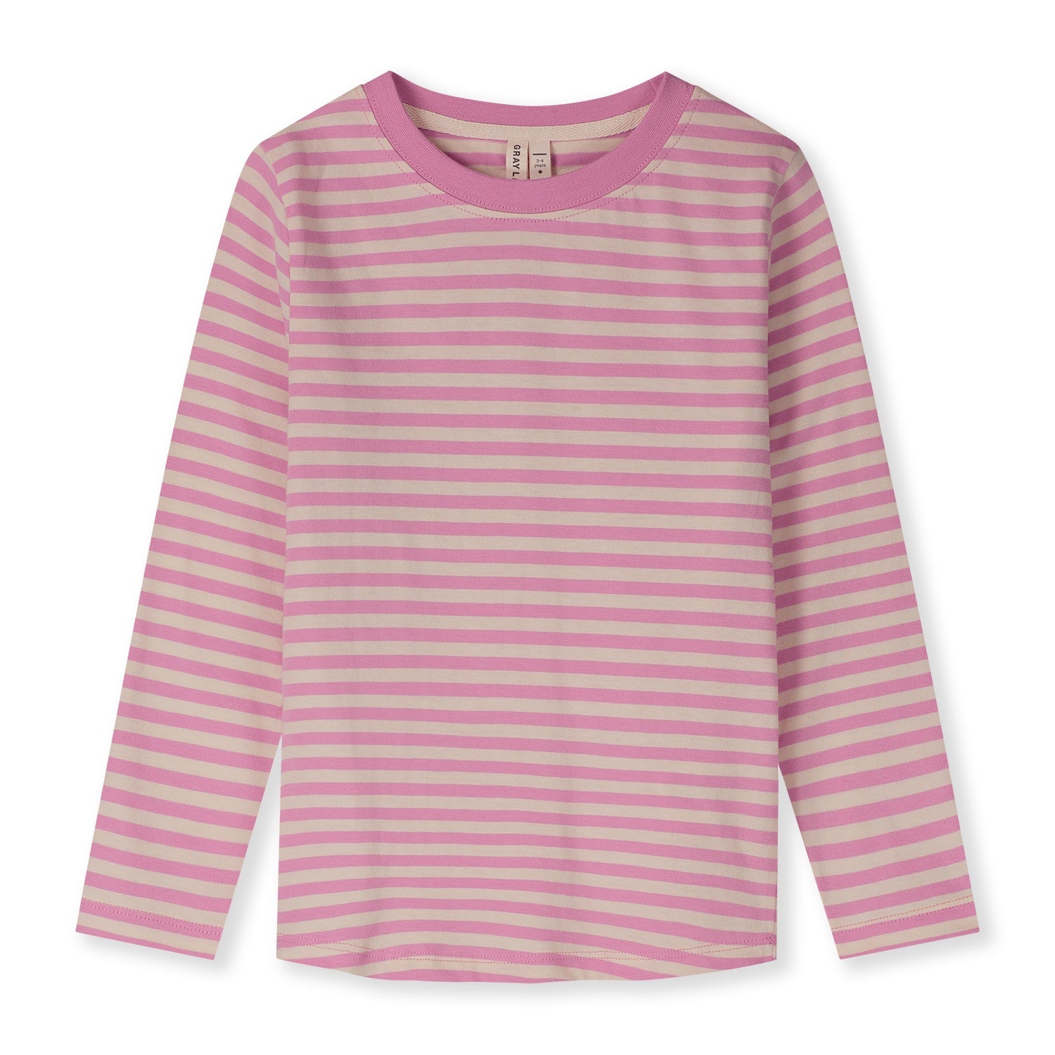 Gray Label | L/S Tee GOTS | bubblegum - cream
