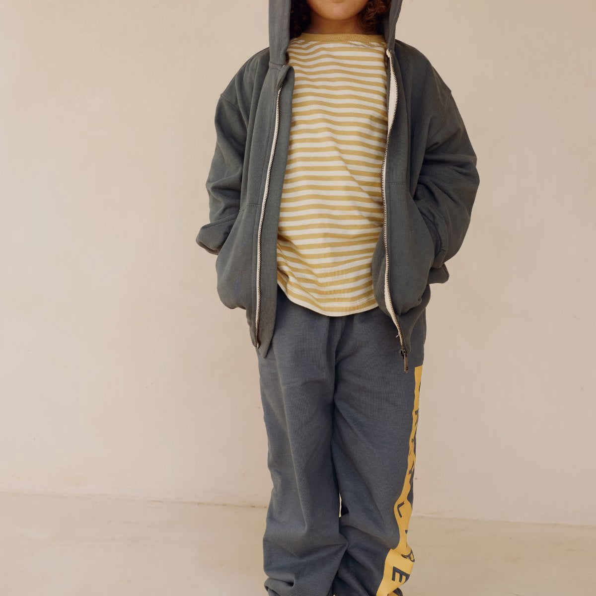 Gray Label | Logo track pants blue gray bright cookie