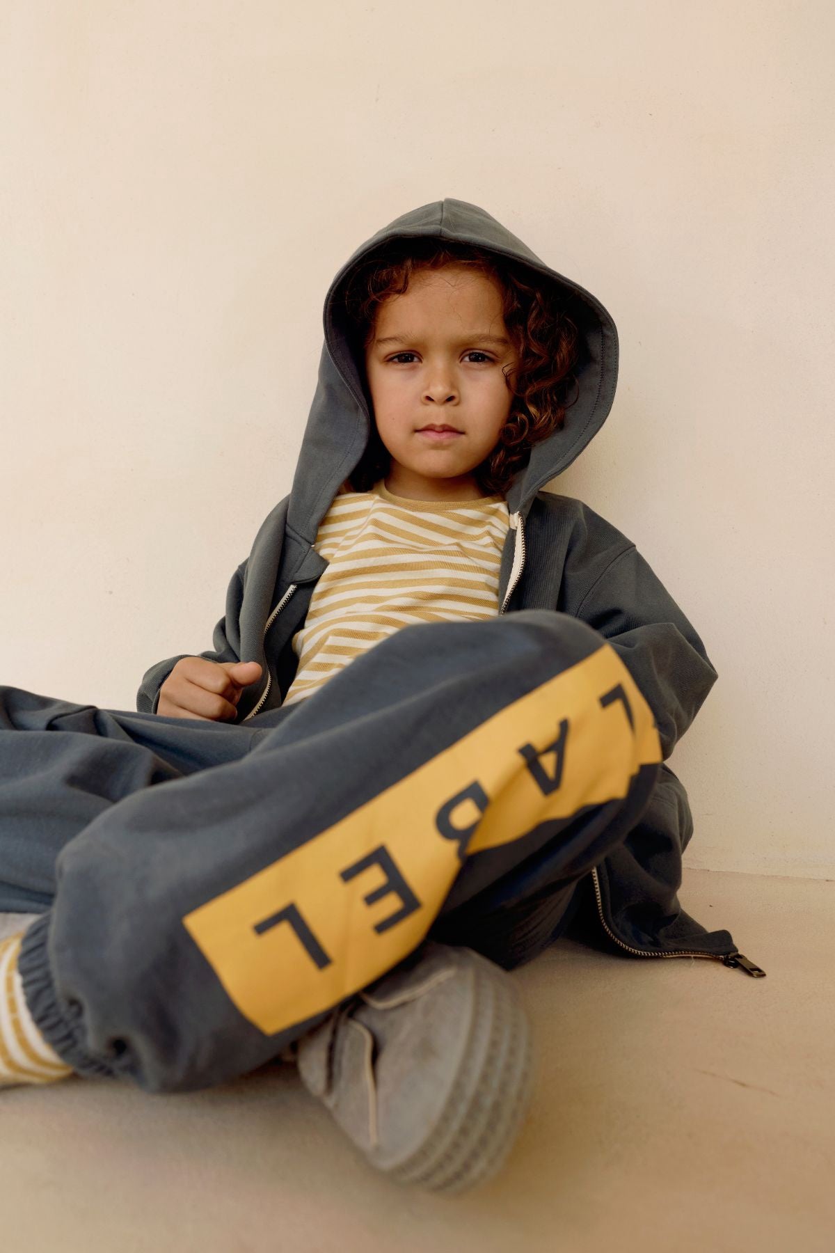Gray Label | Logo track pants blue gray bright cookie